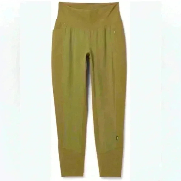 120. REI Co-op Flash Hybrid Tights Women's Size XSmall Color Army Cot Green - Picture 1 of 8